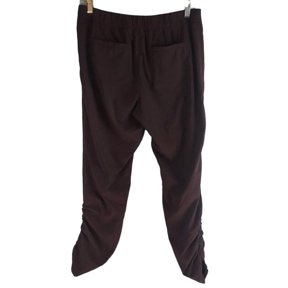 Athleta Womens 2 Purple Workout Cropped Cinched Jogger Pants - Picture 2 of 5